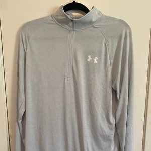 Under Armor Men's Grey Lightweight 1/2 Zip Pullover